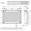 Стальные радиаторы Buderus Logatrend K-Profil Тип 21 ВЫСОТА 600 ММ, ШИРИНА 500 ММ Арт. 7724104605