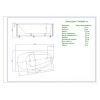 Акватек Асимметричная ванна Дива 170 Х 90 левая/правая