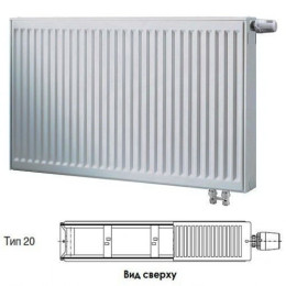 Стальные радиаторы Buderus Logatrend VK-Profil тип 20 ВЫСОТА 900 ММ, ШИРИНА 1600 ММ Арт. 7724123916