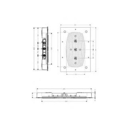 Raindance Rainmaker AIR  Верхний душ с подсветкой, 680х460мм