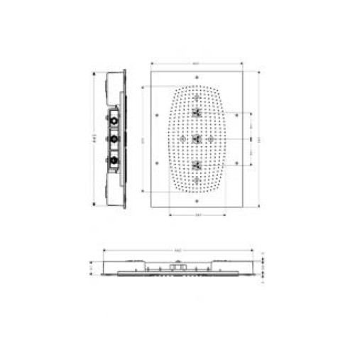 Raindance Rainmaker AIR  Верхний душ без подсветки, 680х460мм