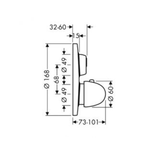 Ecostat E 15740000    Хром