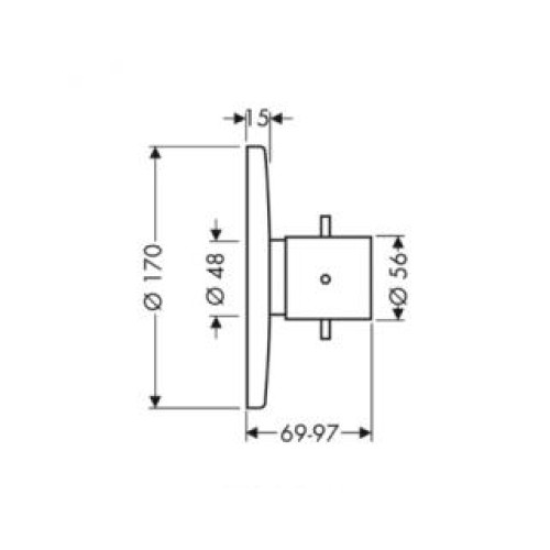 Axor Starck 10710000    Хром