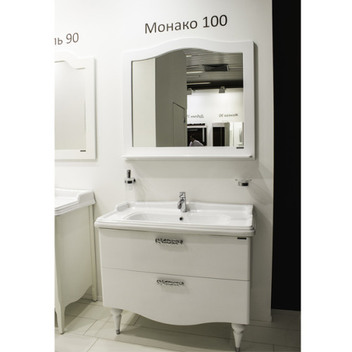Зеркало с полкой Коллекция Монако 100 Comforty  