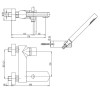 Paini Ovo Смеситель для ванны PAINI Ovo 86PW105