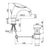 Paini F1 Смеситель для биде F1CR306