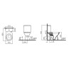 Напольный унитаз Vitra Normus 9705B003-7201