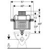 Смывной бачок скрытого монтажа Geberit UP200 109.201.00.1