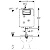 Смывной бачок скрытого монтажа Geberit UP172 109.130.00.1