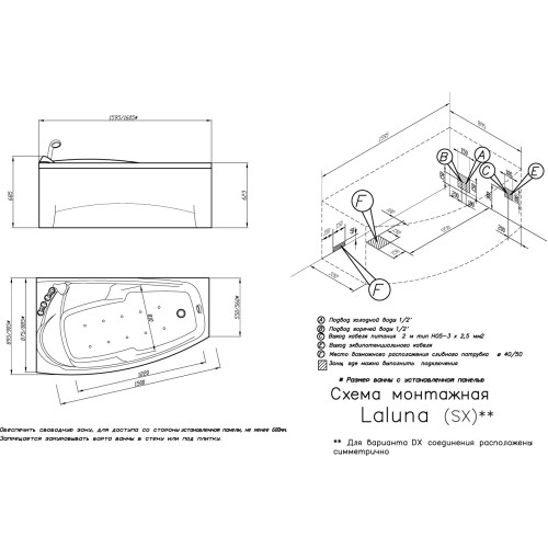Laluna SX/DX