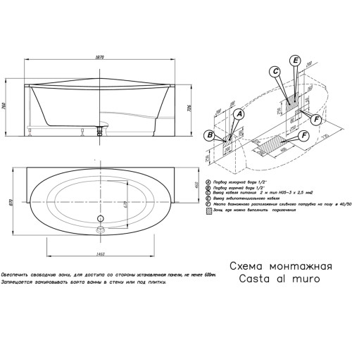 CASTA (пристенная)