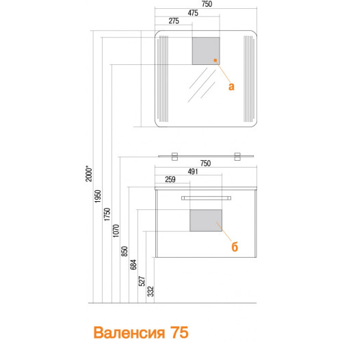 Акватон ВАЛЕНСИЯ 75 комплект