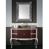 Belbagno Classico ROCOCO серебристо-бордовый 1200x585x2040