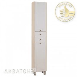Шкаф-колонна  с бельевой корзиной «АЛЬПИНА 65»