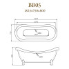 Belbagno BB05  1825x750x800 