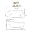 Belbagno BB06  1550x760x810