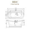 Belbagno BB09  1700x740x700