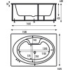 NOVITEK GRANDE 1500х1070х600