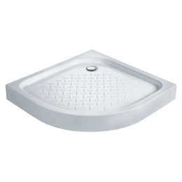 Поддон для душа Cezares TRAY-S-R-80-550-13-W литой из искусственного мрамора, радиальный, R- 550