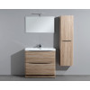 Мебель для ванной BelBagno Ancona-N 80 Rovere Bianco с 2 выкатными ящиками