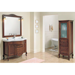 Мебель для ванной Andama ciliegio anticato с тремя выдвижными ящиками и двумя распашными дверцами
