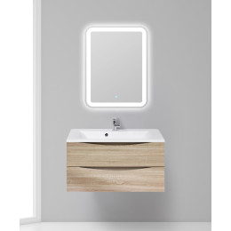 Мебель для ванной комнаты BELBAGNO MARINO-900 Rovere Bianco