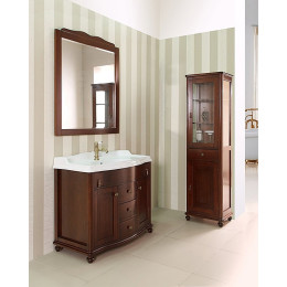 Мебель для ванной Alberto Ciliegio с пятью ящиками и двумя дверцами