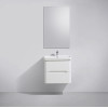 Мебель для ванной Belbagno LUXURY Bianco Laccato Lucido с двумя выкатными ящиками 105.7x46x56