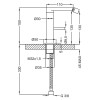 Смеситель Cezares ECO-BSM1-01-Cr для биде