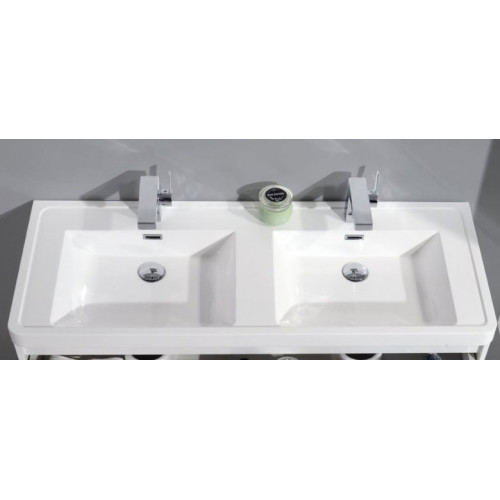 Мебель для ванной BelBagno Ancona-N 120 Bianco Lucido с 2 ящиками
