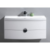 Мебель для ванной BelBagno Senso 62 Bianco Lucido с 2 ящиками