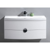 Мебель для ванной BelBagno Senso 62 Bianco Lucido с 2 ящиками