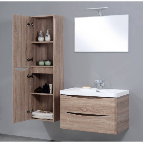 ANCONA-N Мебель для ванной подвесная с двумя выкатными ящиками ANCONA-N-1000-2C-SO-BL Bianco Lucido, 1000x480x450
