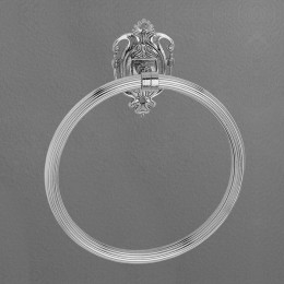 Полотенцедержатель кольцо Art&Max IMPERO AM-1231-Cr хром