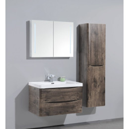 ANCONA-N Мебель для ванной подвесная с двумя выкатными ящиками ANCONA-N-800-2C-SO-BF Bianco Frassinato, 800x480x450