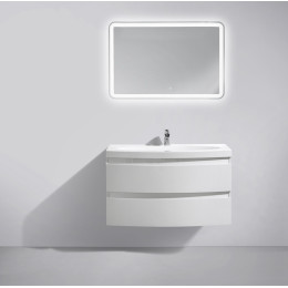 Мебель для ванной BelBagno Prospero 92 Bianco Lucido с 2 выкатными ящиками