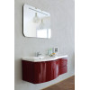 Мебель для ванной BelBagno Prospero 120 Rosso Lucido с 3 ящиками