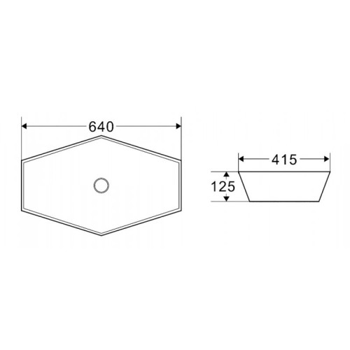 Раковина накладная BELBAGNO BB1139