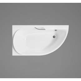 Акриловая ванна в комплекте со сливом-переливом BB44-1500-L