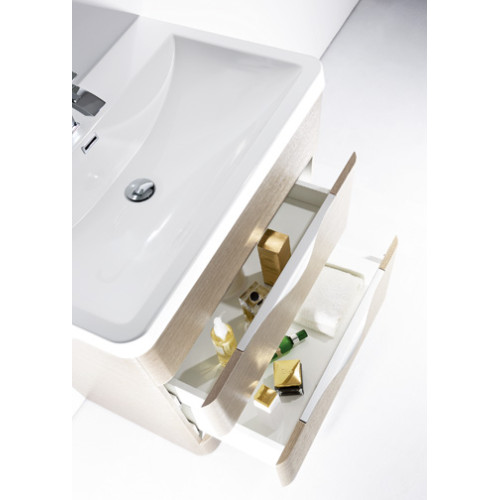 Мебель для ванной BelBagno Piramide 65 Bianco Frassinato с 2 выкатными ящиками