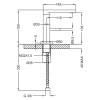 Смеситель Cezares  ECO-LSM1-01-Cr для раковины