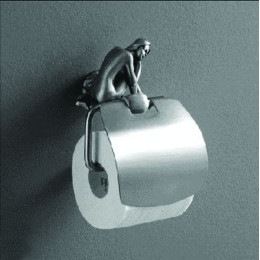 Держатель для туалетной бумаги Art&Max JUNO AM-0719-T серебро