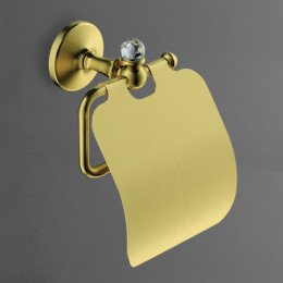 Держатель для туалетной бумаги Art&Max ANTIC CRYSTAL AM-2683SJ-Do золото