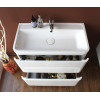 Мебель для ванной BelBagno Energia 100 bianco lucido напольная с 2 ящиками