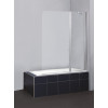 Душевая шторка на ванну BELBAGNO SELA-V-11-120/140-Ch-Cr-R