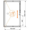 Душевой уголок Cezares PORTA-AH-12-120/90-C-Cr