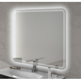 Зеркало со встроенной LED подсветкой 100x90