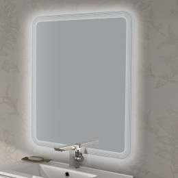 Зеркало со встроенной LED подсветкой 74x90