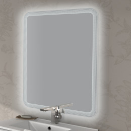 Зеркало со встроенной LED подсветкой 74x90