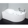Акриловая ванна в комплекте со сливом-переливом BB44-1500-L